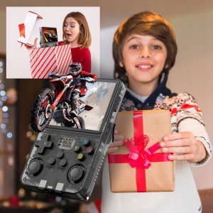 PRZENOŚNA KONSOLA R36S DO GIER RETRO 15000 GIER LINUX 64GB ORYGINALNA PL 5