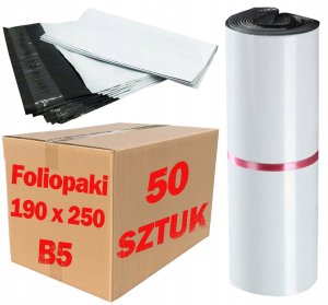 Pako Foliopaki kurierzy białe B5 190x250mm - 50 szt. 14