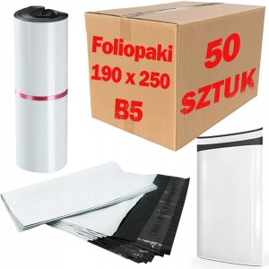 Pako Foliopaki kurierzy białe B5 190x250mm - 50 szt. 15