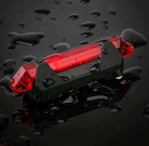 Lampka rowerowa tylna USB 4