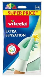 Vileda Rękawice Extra Sensation "M" 14