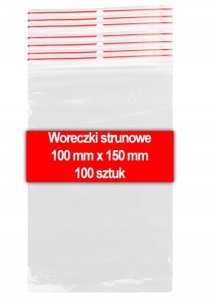 Stella Woreczki strunowe 100x150mm 100szt 9
