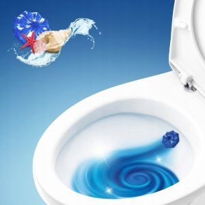 duck Fresh Discs Marine - Żelowy Krążek Do Toalety 72ml (2 x 36ml) 4