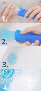 duck Fresh Discs Marine - Żelowy Krążek Do Toalety 72ml (2 x 36ml) 7