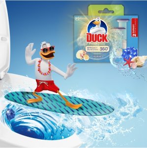 duck Fresh Discs Marine - Żelowy Krążek Do Toalety 72ml (2 x 36ml) 8
