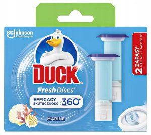 duck Fresh Discs Marine - Żelowy Krążek Do Toalety 72ml (2 x 36ml) 10