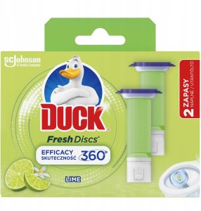 duck Fresh Discs Lime - Żelowy krążek do toalety 72ml (2 x 36ml) 7