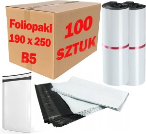 Pako Foliopaki kurierzy białe B5 190x250mm - 100 szt. 6