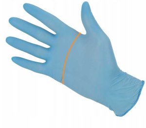 Mercator Medical Rękawice Nitrylowe 100 szt. 6-XS Nitrylex Magenta 4