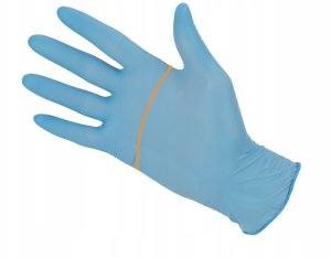 Mercator Medical Rękawice Nitrylowe 100 szt. 9-L Nitrylex Magenta 9