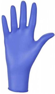 Mercator Medical Rękawice Nitrylowe 100 szt. Nitrylex Basic Dark Blue 7-S 5