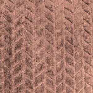 kontrast Koc 200x220 ciemny beżowy Fuero przytulny ciepły elegancki narzuta stylowy 3