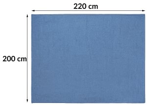Koc dwustronny 200x220 jeans Tago miękki ciepły na prezent do sypialni 5