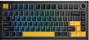 Klawiatura Aula F75 EN / RU układ Mechaniczna klawiatura żądaniom Thunder czarny 2