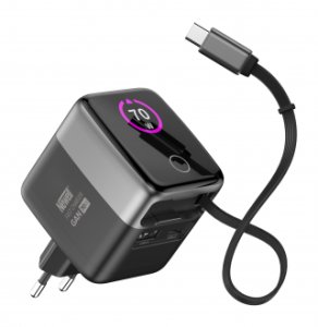 Ładowarka sieciowa Newell GaN 70 W TFT - EU 56
