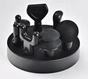 PISTOLET DO MASAŻU MASAŻER DO PLECÓW CIAŁA MASSAGE GUN PRO - Karbon 7