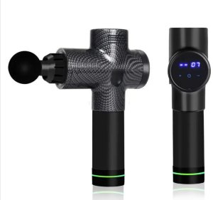 PISTOLET DO MASAŻU MASAŻER DO PLECÓW CIAŁA MASSAGE GUN PRO - Karbon 8