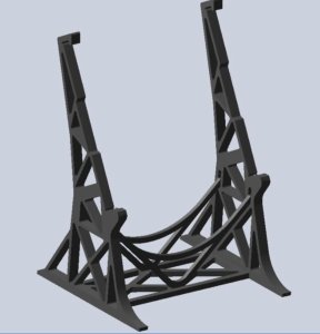 Podstawka dedykowana do LEGO Star Wars 75198 / Sokół Millennium 8