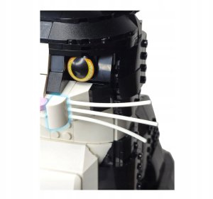 OEM Kocie Wąsy do LEGO ideas 21349 - Idealne uzupełnienie dla twojego kota - Białe 4