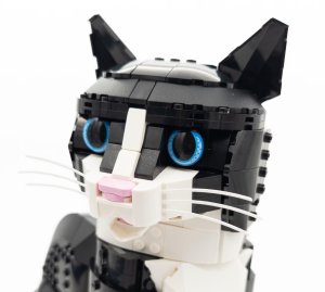 OEM Kocie Wąsy do LEGO ideas 21349 - Idealne uzupełnienie dla twojego kota - Białe 6
