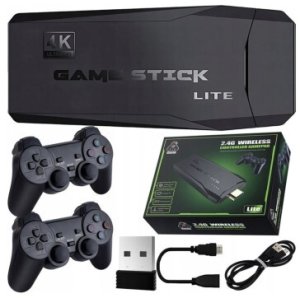 KONSOLA DO TELEWIZORA GRY EMULATOR KULTOWE GRY 20000 GIER 2 PADY 4