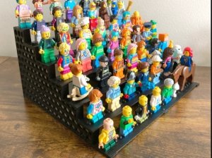 Podstawka na Minifigurki LEGO - Elegancki Stojak Display do Klocków 2