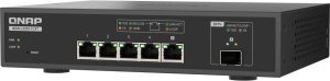 Switch Qnap QSW-L3205-1C4T | Lite managed przełącznik 5 portowy 4x 10GbE RJ45, 1x 10G COMBO (SFP+/BASE-T) 9