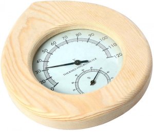 Sauna THERMOMETER WITH HYGROMETER 2