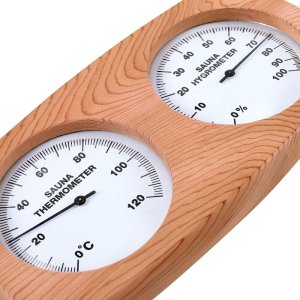 Sauna THERMOMETER WITH HYGROMETER 2