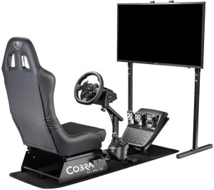 COBRA Kokpit do simracingu PRESTIGE SIMR21BK 4