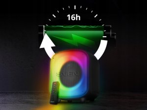 Głośniki komputerowe Sven Głośniki SPS-555, czarne (6W, zasilanie USB) 9