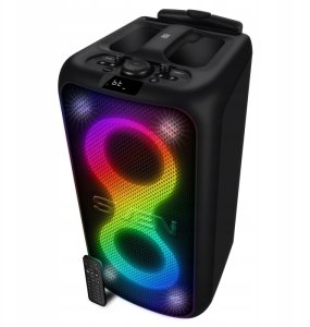 Głośnik Sven Głośnik PS-1000, czarny (180W, TWS, Bluetooth, FM, USB, wyświetlacz LED, 8000mA*h) 2