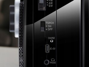 Radio Sven SRP-155 czarny (3W, Bluetooth, FM/AM/SW, USB, microSD, latarka, bateria) 8