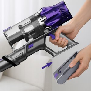 Odkurzacz pionowy Tesla PureStar E50 PowerDock wireless odkurzacz pionowy 2w1 z filtrem HEPA H13 i stacją dokującą 7