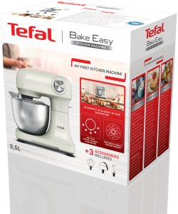 Mikser Tefal Bake Easy 3.5 L mieszadło - Mikser QB140AF0 (3016661179495) 10