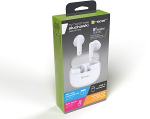 Słuchawki TRACER T12 TWS BT WHITE 95