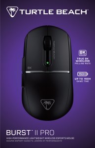 Mysz Turtle Beach wireless mouse Burst II Pro, black 3