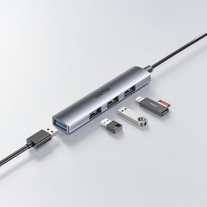 HUB USB Unitek H1208CGY01 4x USB-A 2.0 3.0 (H1208CGY01) 10