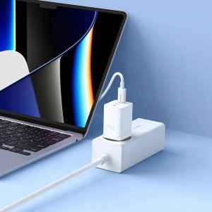 Ładowarka Baseus Ładowarka sieciowa GaN5 Pro 40W 2xUSB-C - biała 5