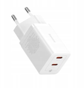 Ładowarka Baseus Ładowarka sieciowa GaN5 Pro 40W 2xUSB-C - biała 7