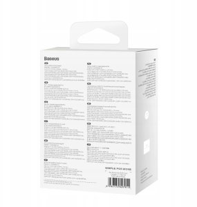 Ładowarka Baseus Ładowarka sieciowa GaN5 Pro 40W 2xUSB-C - biała 10