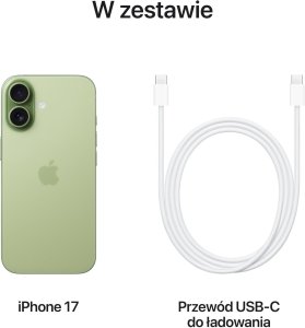 Smartfon Apple iPhone 17 8/256GB Zielony (MG6N4HN/A) 7