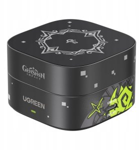 Ładowarka Ugreen Ładowarka indukcyjna Qi2 2w1 Genshin Impact Series do Iphone, AirPods, 25W + kabel USB-C 1m 3