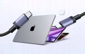 Ugreen Kabel USB-C do USB-C L528, 100W, 2m (szary) 6