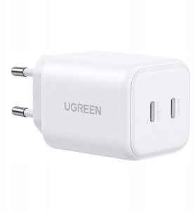 Ładowarka Ugreen Ładowarka Dual USB-C GaN 45W X526 (biały) 3