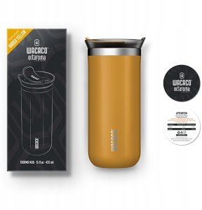 Kubek termiczny Wacaco Octaroma (żółty) 435ml 3