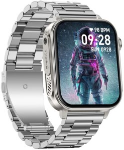 Smartwatch Colmi P80 Srebrny  (P80 Steel Silver) 3