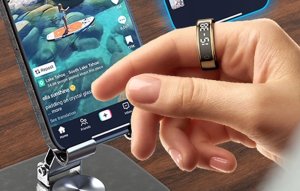 Smart Ring Colmi R12 r. 8 Czarny (079617) 11