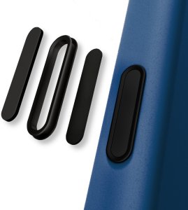 Yaxo Etui na telefon Leather Gear Slim Case MagSafe iPhone 17 Pro Max Electric Blue 4