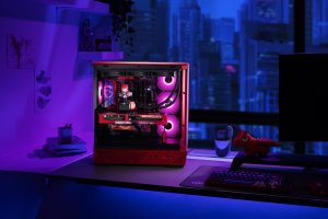 Komputer Game X Powered By MSI MLG, Ryzen 5 9600X, 64 GB, RTX 5070 Ti, 1 TB M.2 PCIe Windows 11 Pro 15